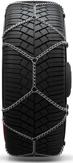 Konig No 597 Anti-slip Chains Thickness 7mm Passenger Car 2pcs