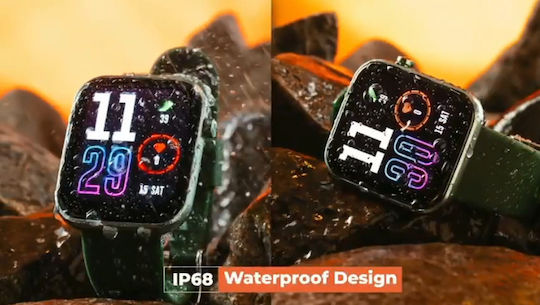 Riversong Motive 5e Smartwatch with Heart Rate Monitor (Green)