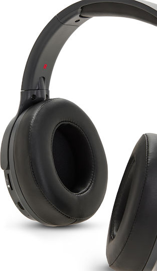 Aiwa HST-250BT Kabellos / Kabelgebunden Über Ohr Kopfhörer mit 13 Stunden Betriebszeit Gray