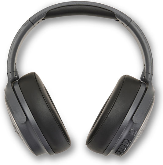 Aiwa HST-250BT Kabellos / Kabelgebunden Über Ohr Kopfhörer mit 13 Stunden Betriebszeit Gray