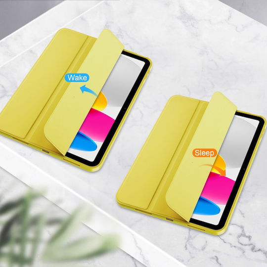 Tech-Protect SC Pen Флип капак Жъла (iPad 2022 10.9'' - iPad 2022 10.9 инча) TPSCPIPAD10YEL