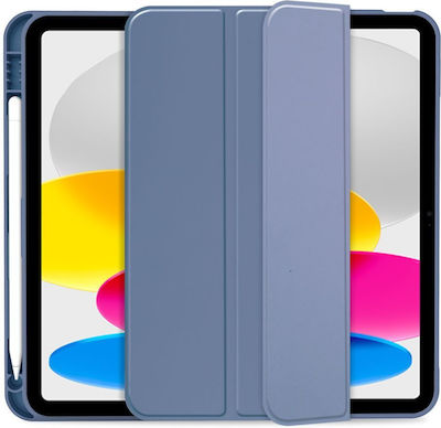 Tech-Protect SC Flip Cover Δερματίνης Μπλε (iPad 2022 10.9'')