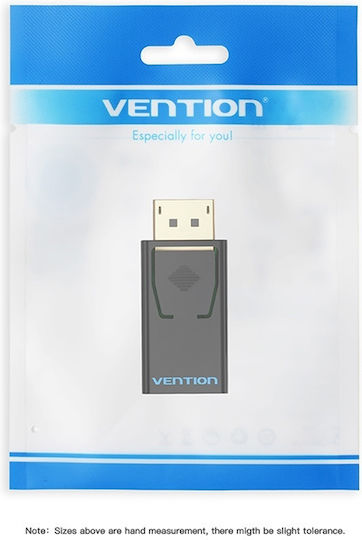 Vention Convertor DisplayPort masculin în HDMI feminin 1buc HBKB0