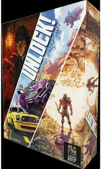 Board Game Unlock Legendary Adventures for 1-6 Players 10+ Years Old (EN) Space Cowboys Games