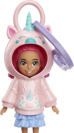 Mattel Polly Pocket Hoodie Buddy - Einhornpuppe 7,6cm (Mehrfach Designs)