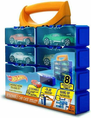 Hot Wheels Multibrick Car Case 8 Modules Car for 4++ Years