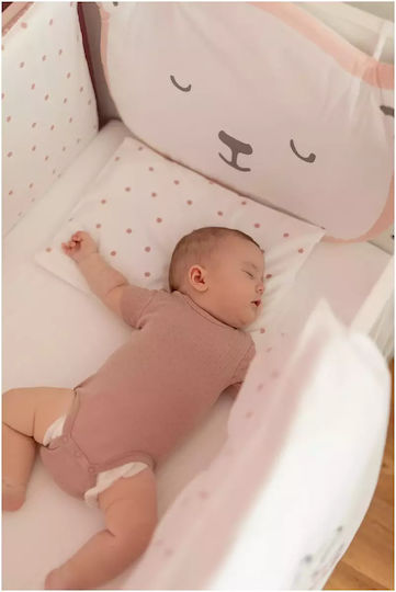 Bubaba Set Für Krippe Teddy Rosa 10Stück