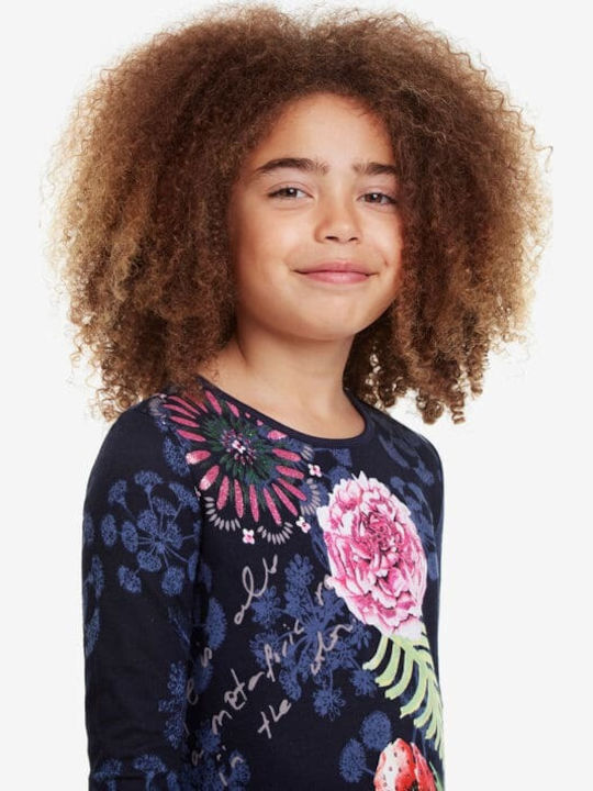 Kids' Shirt Long Sleeve Blue Derby