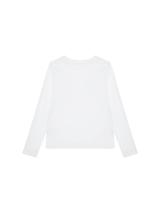 Guess Kids' Blouse Long Sleeve White