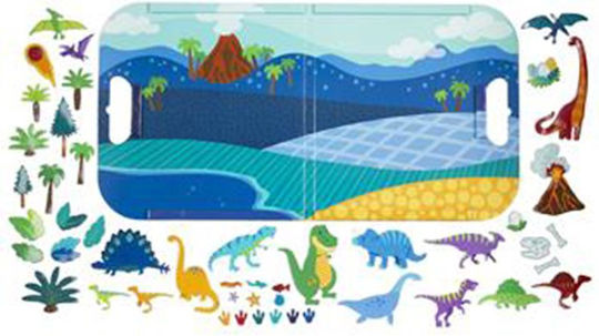 Stephen Joseph Μαγνητικό Παιχνίδι Κατασκευών Dino για Παιδιά 3+ Ετών SJ110859A