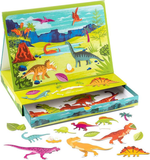 Stephen Joseph Μαγνητικό Παιχνίδι Κατασκευών Δεινόσαυροι για Παιδιά 3+ Ετών SJ126359