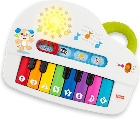 Mattel Musical Instrument Piano with Music and Light for 6++ Months