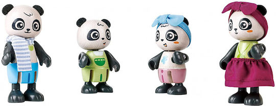 Hape Pandas Bamboo House Wooden Dollhouse