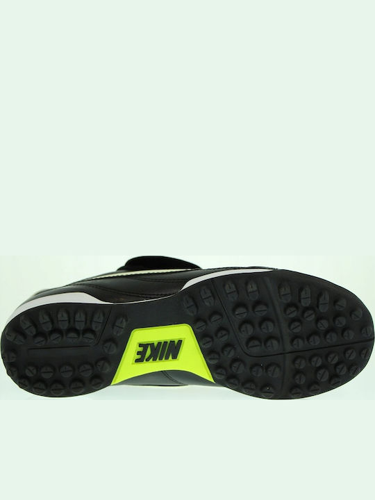 Tiempo Natural III Kids Turf Soccer Shoes Black