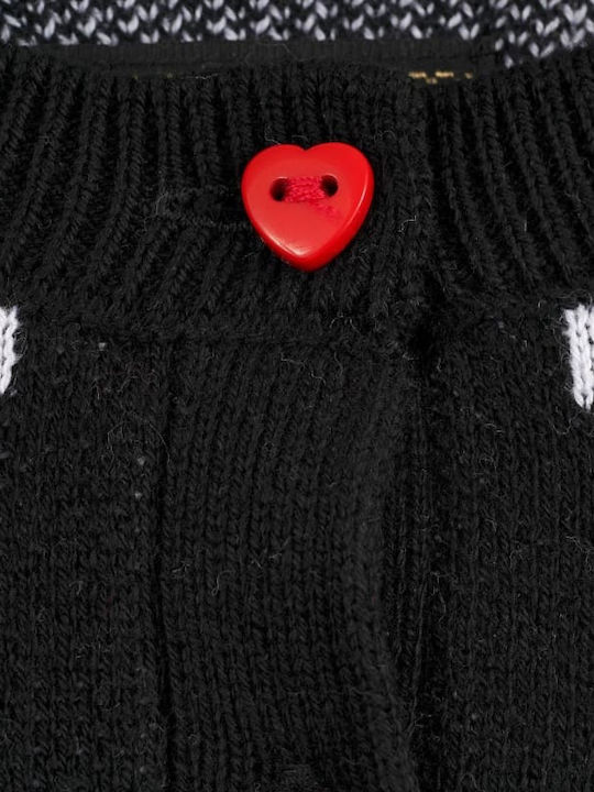 Kids Cardigan Knitted Black