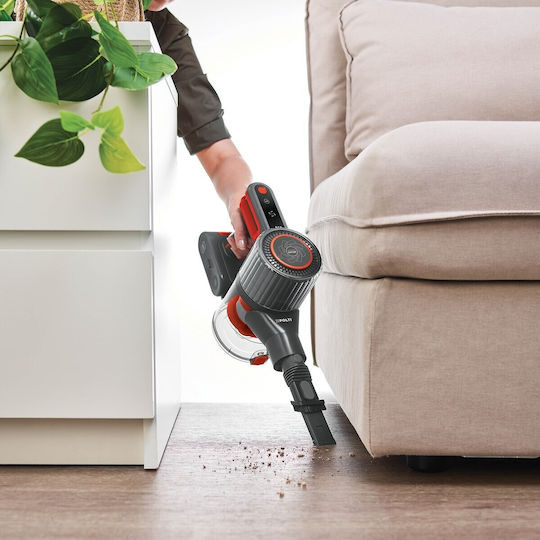 Polti SR550 Reîncărcabilă Aspirator 2 în 1 Stick & De Mână 29.6V Roșie