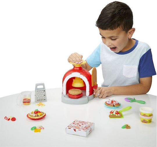 Hasbro Play-Doh Plasticine - Pizza Oven Game for Ages 3+, 6 Pieces