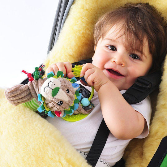 Les Deglingos Les Deglingos Baby Rattle Lion Cub for Newborns