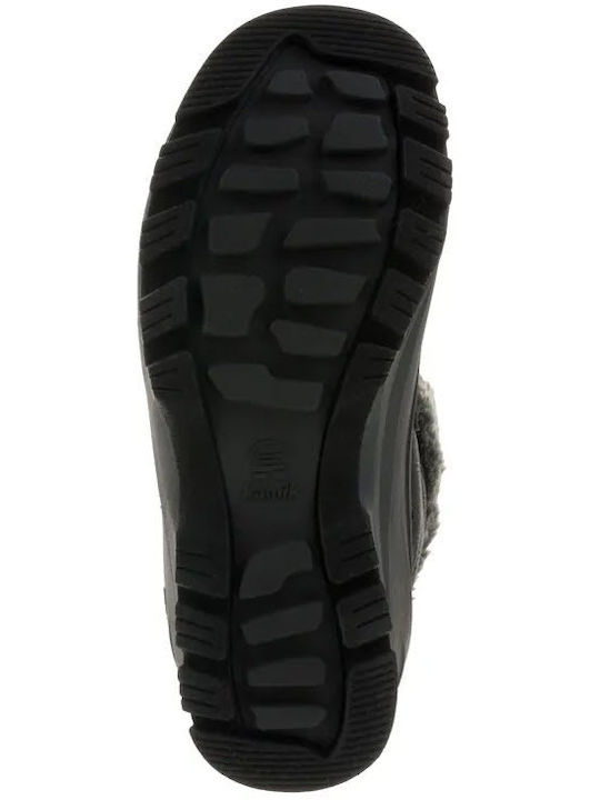 Momentum3 Leder Damenstiefel Schwarz