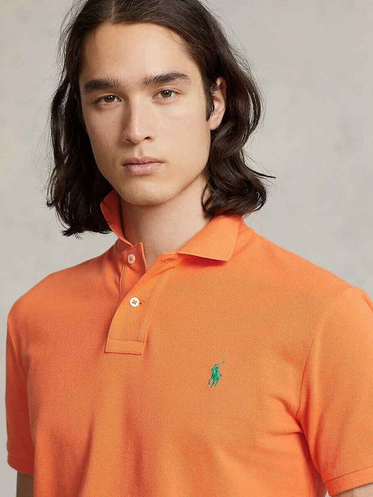Polo Μπλούζα Κοντομάνικη Πορτοκαλί