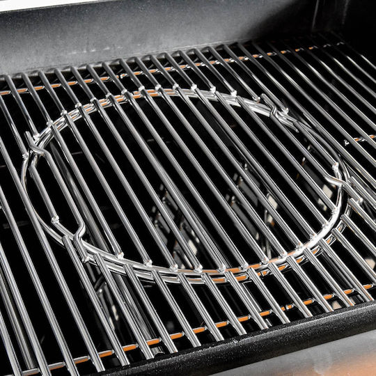 Weber Spirit SPX-335 GBS Smart Gasgrill Gusseisen Rost 61cmx45cmcm mit 3 cm 9.38kW und Seitenbrenner
