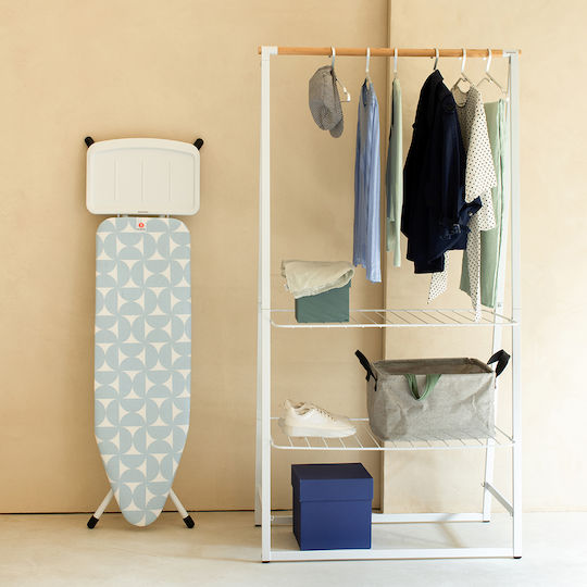 Brabantia Fresh Breeze Гладилница За Парна Ютия Компактна 124x38x98см