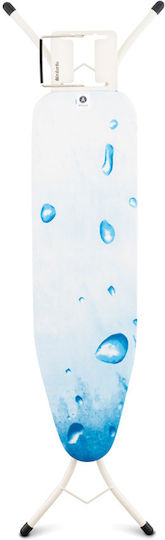 Brabantia Ice Water Σιδερώστρα για Σίδερο Ατμού Σπαστή 110x30x96cm