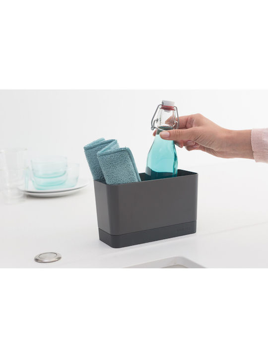 Brabantia Kitchen Sink Organizer Base Plastic Gray