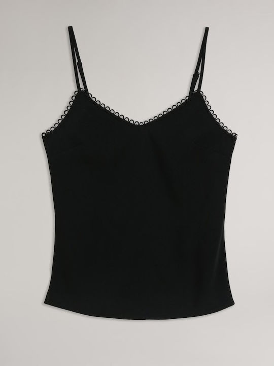Γυναικείο Lingerie Top με Δαντέλα Μαύρο