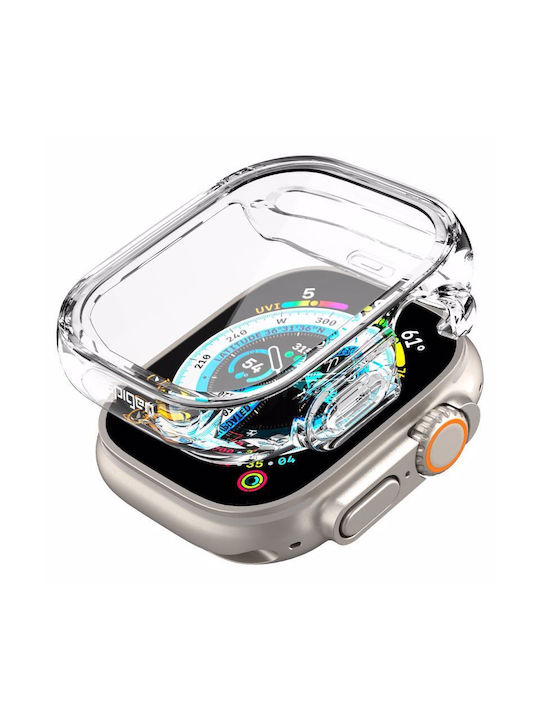 Spigen Ultra Hybrid Πλαστική Θήκη σε Διάφανο χρώμα για το Apple Watch Ultra 49mm