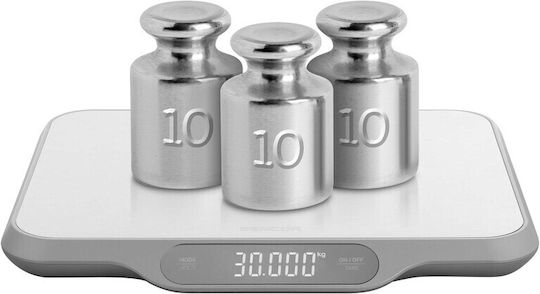 Sencor SKS 7300 Ψηφιακή Ζυγαριά Κουζίνας έως 30kg Ασημί
