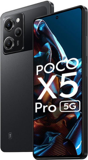 Xiaomi Poco X5 Pro 5G Dual SIM (8GB/256GB) Μαύρο