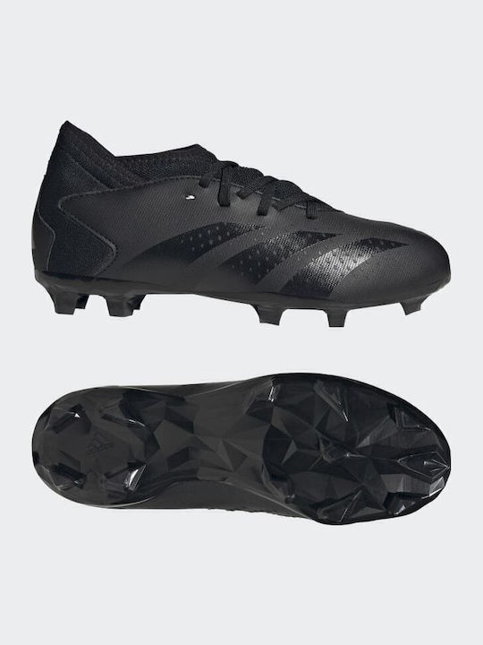 Predator Precision.3 FG Kids Soccer Cleats with Molded Outsole Core Black