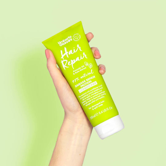 Umberto Giannini Hair Repair Conditioner Αναδόμησης/Θρέψης για Όλους τους Τύπους Μαλλιών 250ml