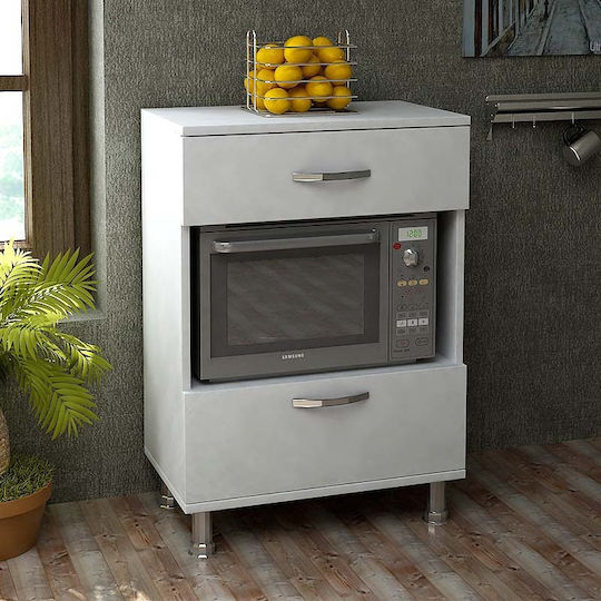 Επιδαπέδιο Ντουλάπι Kreger 60x35.5x86.3cm Λευκό