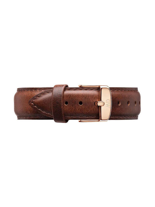 Daniel Wellington Uhr Batterie mit Braun