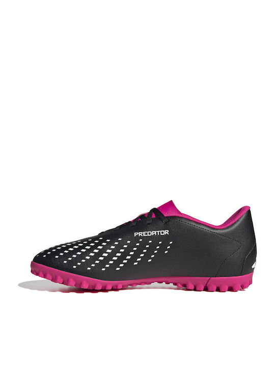 adidas Predator Accuracy.4 Football Shoes with Molded Cleats Core Black / Cloud White / Team Shock Pink 2