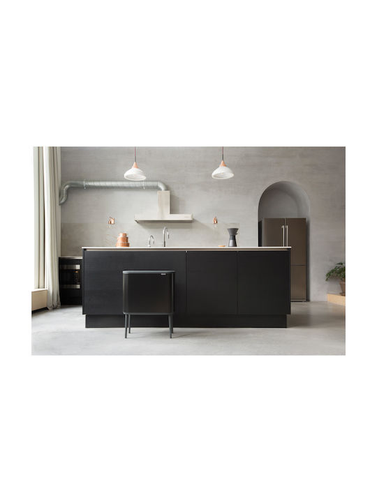 Brabantia Bo Waste Bin 34lt Matt Black
