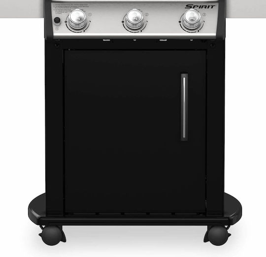 Weber Spirit E-325 GBS Gasgrill Gusseisen Rost 61cmx45cmcm mit 3 cm 9.38kW und Seitenbrenner