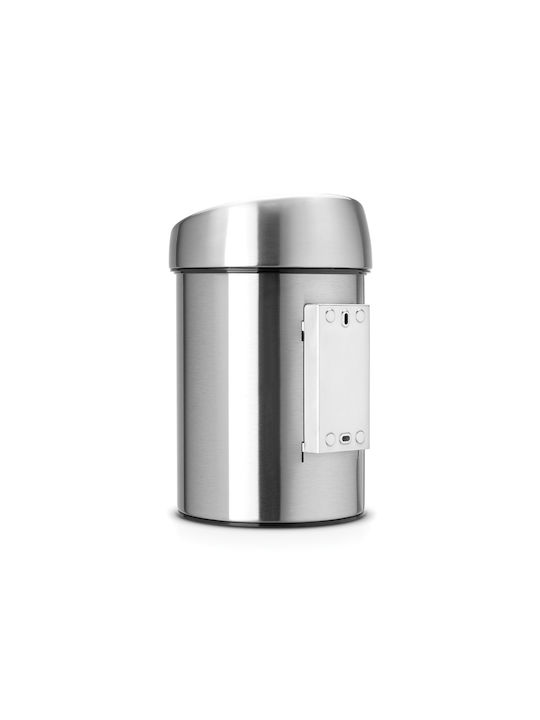 Brabantia Κάδος Απορριμμάτων από Ανοξείδωτο Ατσάλι Matt Steel FPP 3lt