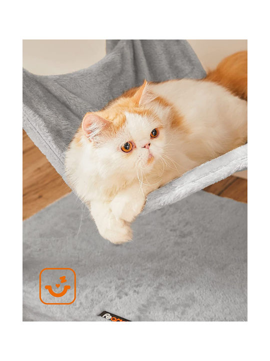 Feandrea Scratching Post Cat Trees Gray 9 levels 60x50x184cm