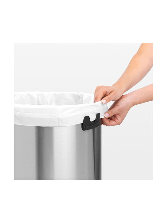 Brabantia Coș De Gunoi Din Oțel Inoxidabil Push Matt Steel 60lt