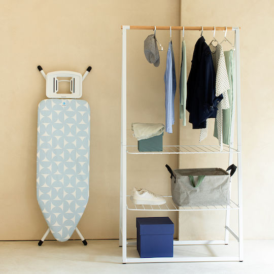 Brabantia Fresh Breeze Σιδερώστρα για Σίδερο Ατμού Σπαστή Fresh Breeze 124x45x98cm