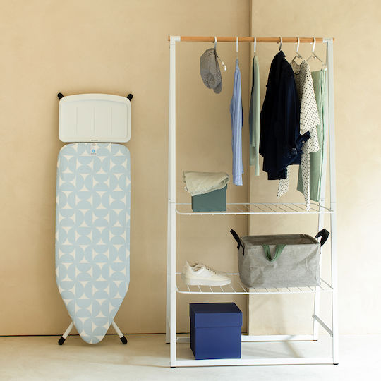 Brabantia Fresh Breeze Ironing Board For Steam Iron Foldable Fresh Breeze 124x45x98cm