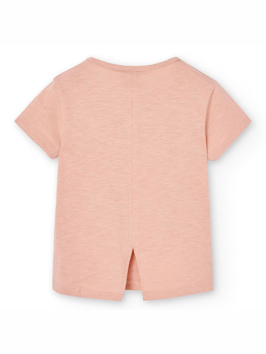 Boboli Kids Blouse Short Sleeve Pink