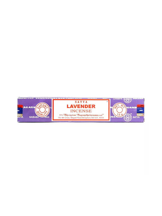 Satya Bețișoare Parfumate cu Aromă Lavanda 989 15gr