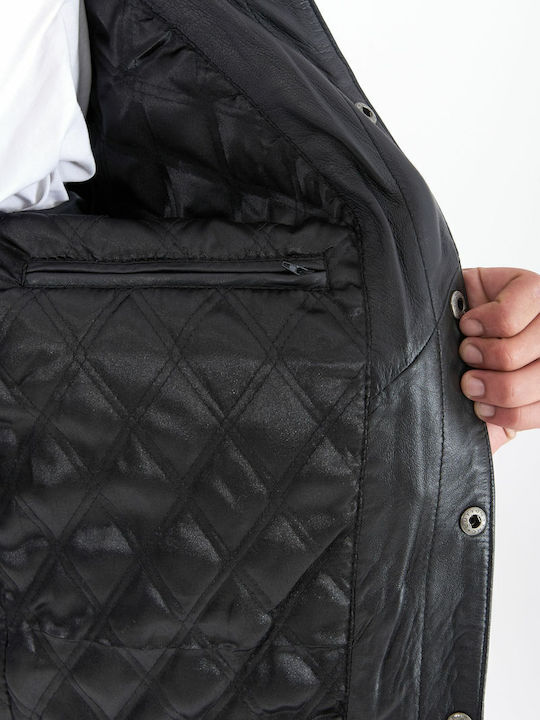 Foxtrot Lederjacke Jacke Schwarz