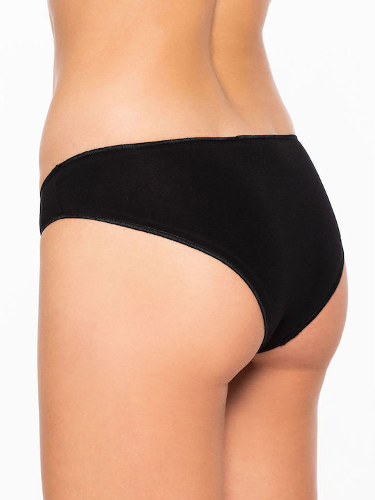 Women's Underwear Women's Briefs Black Cotton