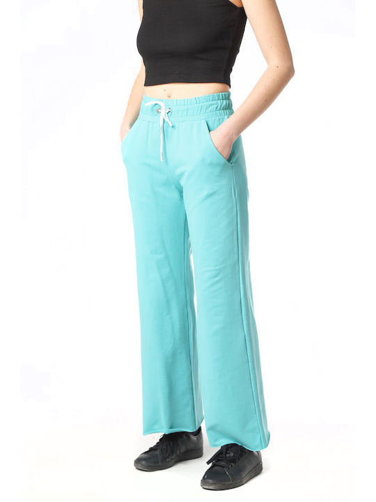 Paco & Co Women's Sweatpants Light Blue