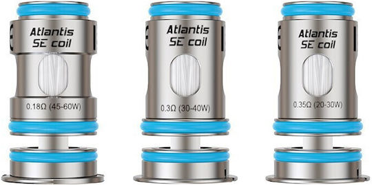 Aspire Atlantis SE Coils Αντιστάση Ηλεκτρονικών Τσιγάρων 0.3ohm (DL)